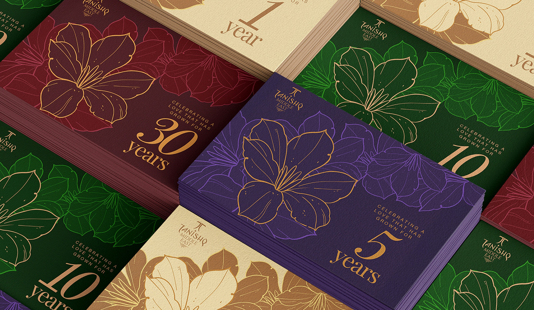 Tanishq Business Card Mockup