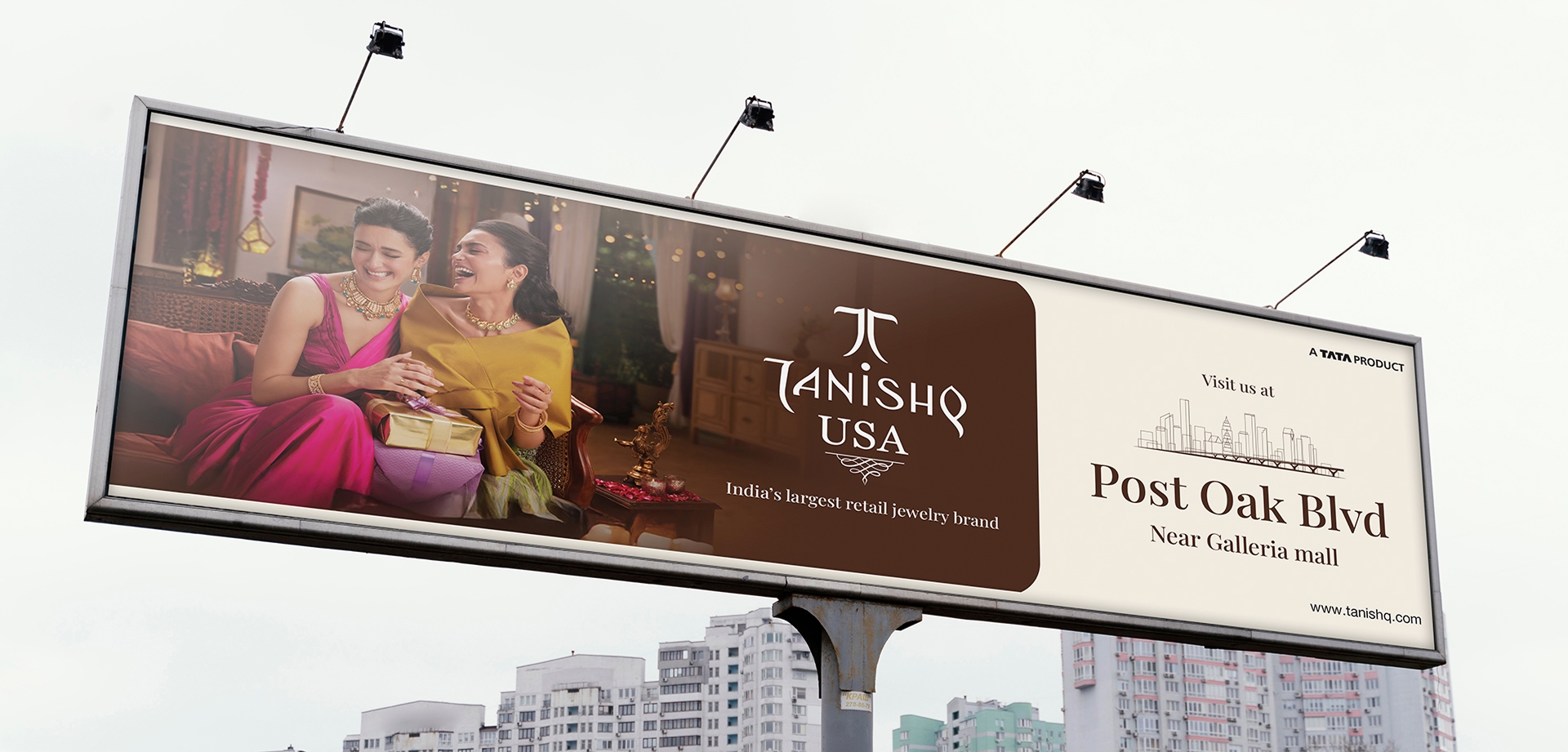 Tanishq USA Billboard Advertisement