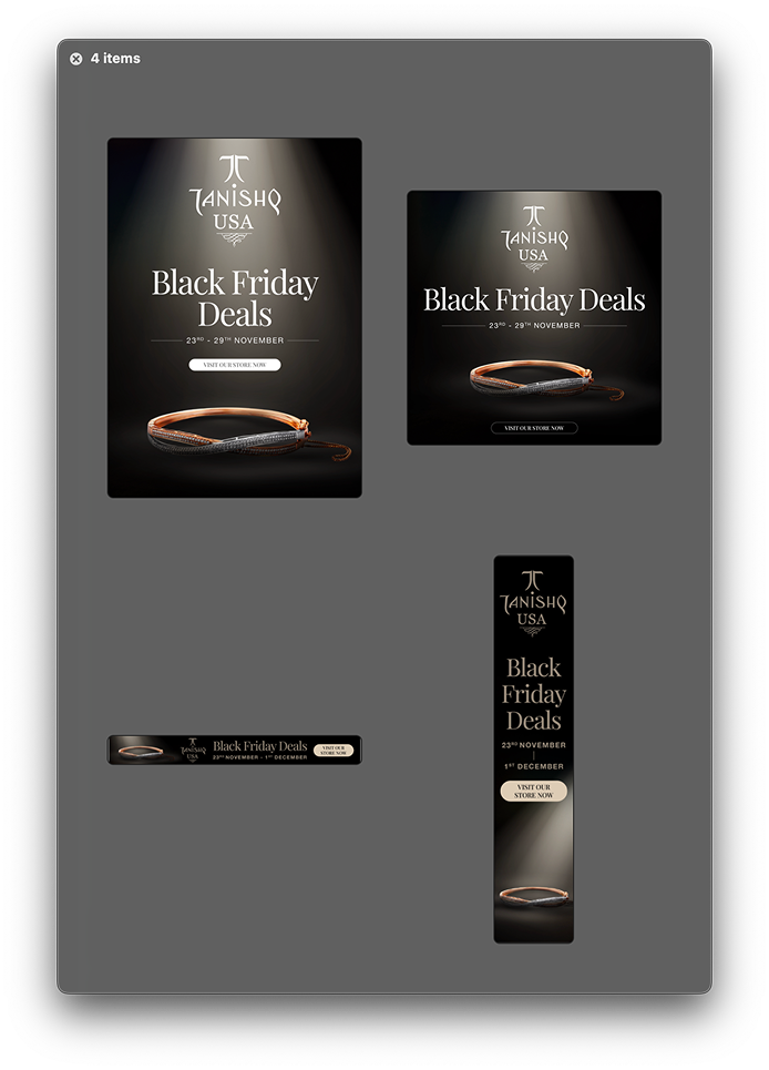 Tanishq USA Digital Banner Static