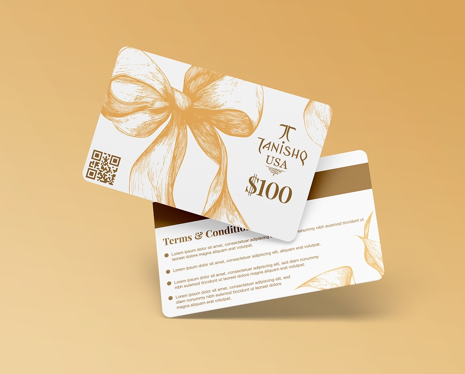 Tanishq USA Gold White Gift Card